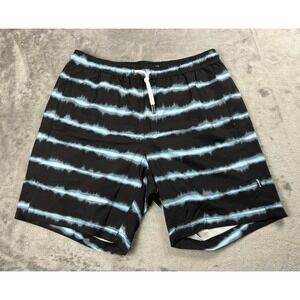 NEW Maamgic Swim Trunks Shorts Size Med 7" Quick Dry Tropical Beach Mesh Liner